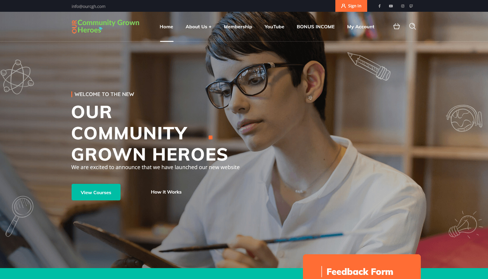 CommunityGrownHeroes Website Community Grown Heroes Website